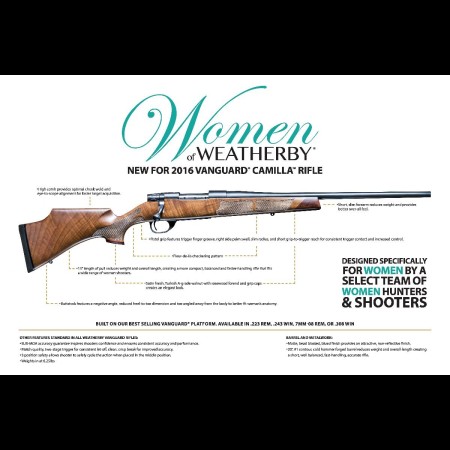 Weatherby Vanguard Camilla Timber .223